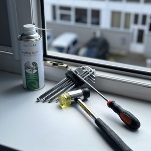 Logu apkalpošana un mehānisma eļļošana